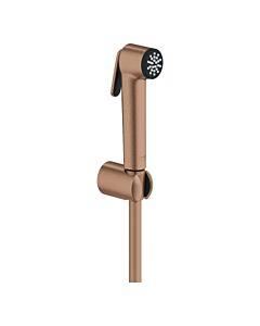 Grohe Tempesta -F Trigger Spray 30 hand shower 27513DL1 with hand shower holder, 1250mm shower hose, warm sunset brushed