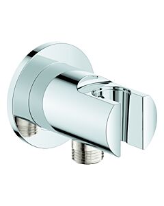 Grohe Tempesta wall connection elbow 28628001 2000 /2&quot;, with wall shower holder, chrome