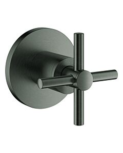 Grohe Atrio UP valve 29396AL0 Superstructure, with cross handle, brushed hard graphite