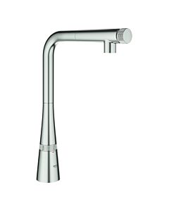 Grohe Zedra mixer 31593DC2 supersteel pull-out spray