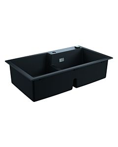 Grohe Komposit-Einbauspüle 31649AP0 860x500mm, 2 Becken, granit schwarz