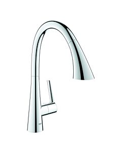 Grohe Zedra kitchen mixer 32294002 chrome, pull-out spray