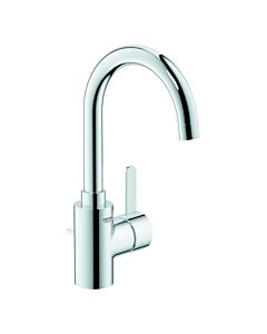 Grohe Waschtischarmatur Eurosmart Cosmopolitan 32830001, chrom, L-Size, mit Ablaufgarnitur