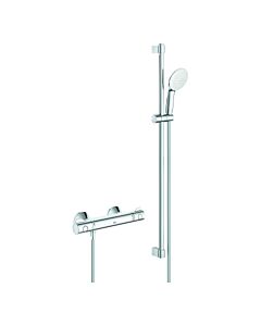 Grohe Grohtherm 800 Brausethermostat 34566002 mit Brausegarnitur, Länge 900mm, chrom