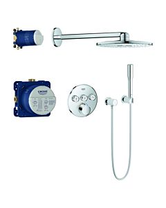 Grohe SmartControl Duschsystem Unterputz 34709000 chrom, mit 3 Absperrventilen, rund
