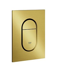 Grohe Arena Cosmopolitan actuation plate 37624GN0 cool sunrise brushed, vertical mounting