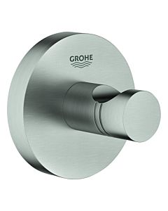 Grohe Essentials Bademantelhaken 40364DC1 supersteel, verdeckte Befestigung