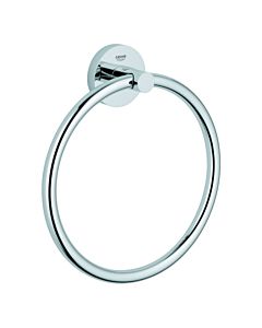 Grohe Essentials Handtuchring 40365001   chrom