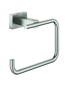 Grohe Essentials Cube porte- WC 40507DC1 supersteel, sans couvercle, fermeture invisible