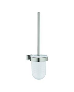 Grohe Essentials Cube WC - garniture de toilette 40513DC1 supersteel, modèle mural, fixation invisible