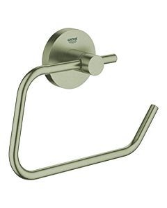 Grohe Essentials WC porte-papier 40689EN1 nickel brossé, sans couvercle, fermeture dissimulée