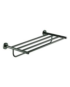 Grohe Essentials Badetuchhalter 40800AL1 55cm, concealed fastening, brushed hard graphite