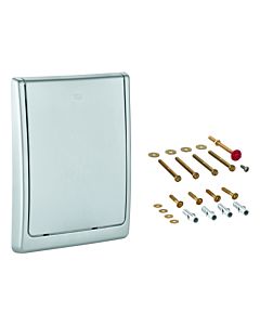Grohe Abdeckplatte komplett 43179P00   mattchrom, für WC-Druckspüler Wandeinbau 42901000