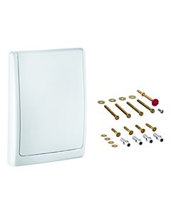 Grohe Abdeckplatte 43179 43179SH0 WC-Drucksp. Wandeinbau alpinweiß