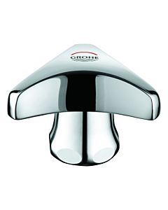 Grohe poignée 45081 45081000 Trecorn 2000 / 2 &quot;rouge avec capuchon chromé