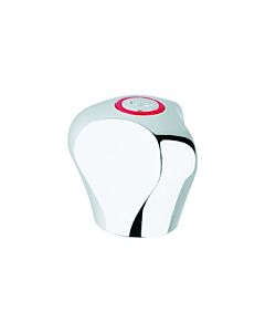 Grohe handle 45124 45124000 Treflor with handle mount. blue / red 2000 / 2 &quot;chrome
