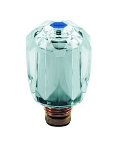 Grohe Oberteil 45951 mit Brillant Griff 45951000 Markierung blau 1/2" chrom