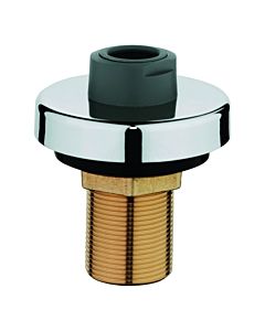 Grohe Schlauchdurchführung 46487 46487IX0 3-Loch-Wannenkombin. chrom/dunkelgrau