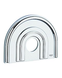 Grohe Rosette 47459 47459IP0 f.EHM Fertigset Brause chrom/mattchrom