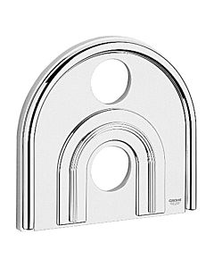 Grohe rosace 47463 47463 Jeu de garnitures chromé / chrome mat