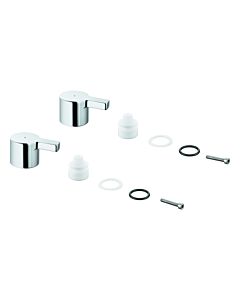 Grohe Griffpaar Lineare 48316 48316000 Markierung blau/rot chrom