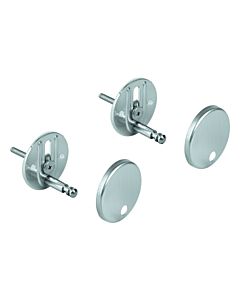 kit de montage Grohe 49529 49529000 pour construction Céramique siège et couvercle WC chromé