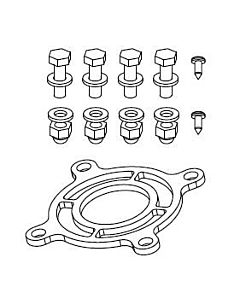 Grünbeck flange mounting BOXER 3/4&quot;-1 1/4&quot; 101216e