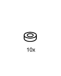 Grünbeck Nutring, 10 pieces, 128646, for GS2/G2, VGC/VSC, GSX, VGX, VGR