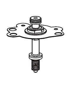 Vanne de purge Grünbeck 133622e pour séparateur de système DK Mini
