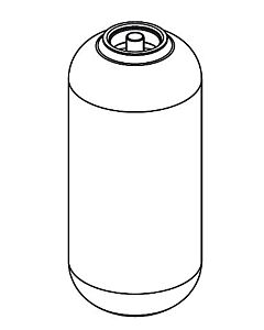 Bouteille pressurisée Grünbeck remplie 187033e softliQ:MC38,MD38,MD12i,SD21