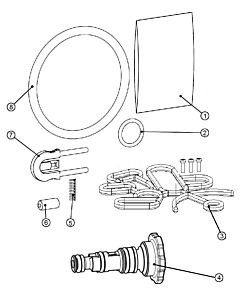 Grünbeck Service Kit Control Valve with Injector 187668e MC/MD32, PA/PB,EA/E