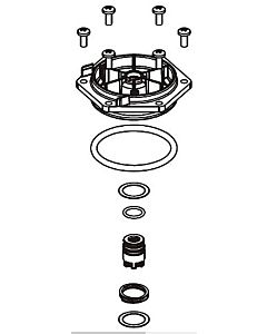 Couvercle de carter Grünbeck GSX 5,10,10-I 187683e pour GSX 5,10,10-I