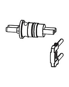 Pile au chlorure de titane Grünbeck avec joint torique, noire 188097e