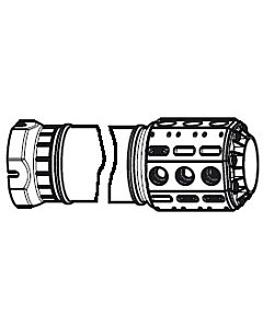 Grünbeck pressure pipe for X/HLX 400-3000 without RO-750202e diaphragm