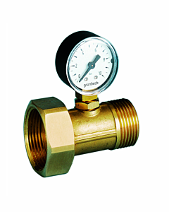 Grünbeck Manometer 100860 for operating pressure 2000 &quot;