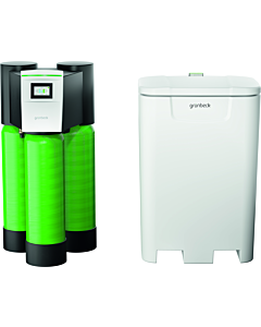 Système d&#39;adoucissement Grünbeck softliQ:LB70 185000110000 récipient à sel 275 kg