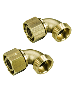 Grünbeck connection angle 187865 2000 &quot;, 90°, for tight building positions