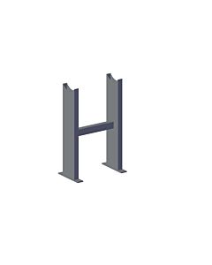 Grünbeck violiQ:UV cadre de sol 523805 pour 66/UV 80, acier inoxydable