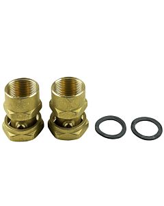 Grundfos Kugelventilsatz 519807 G 1 1/2 / Rp 1 1/4, mit Überwurfmutter, Messing