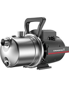 Grundfos pompe de jardin 99458769 acier inoxydable, 230 V, 2000 , 5 m Kabel , fiche de contact de protection