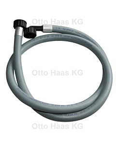 HAAS tuyau d&#39; HAAS 1325 gris, 2000 / 2 &quot;, 2500 mm, pour lave-linge / lave-vaisselle, caoutchouc