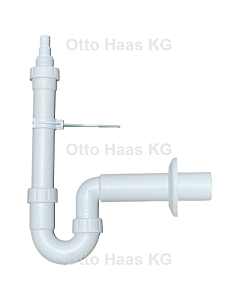 HAAS Geräte Siphon 1935 Waschmaschine DN50, Geräteanschluss, Ablaufgarnitur