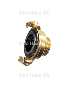 HAAS quick coupling 2265 brass, 2000 &quot;AG, for 3/4&quot; tap, with AG