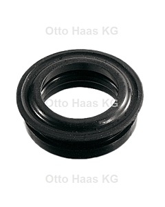 HAAS Ersatz-Dichtung 2269 schwarz, Gummi, für Schnellkupplung