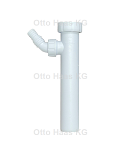 HAAS Tauchrohr 2911 DN 40, 1 1/2", mit 1 Geräteanschluss, Polypropylen, weiß