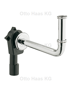 HAAS Oha Raumspar-Wandeinbau-Siphon 3000 Unterputz, Waschbecken, DN40/50