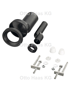 HAAS wall- WC connection set 3282 Toilet toilet, DN 90, 180mm, tiered