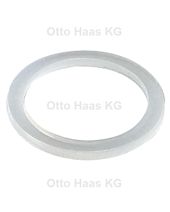 HAAS water meter gasket 6118 23x29x2mm, 3/4 &quot;, for cold water, white