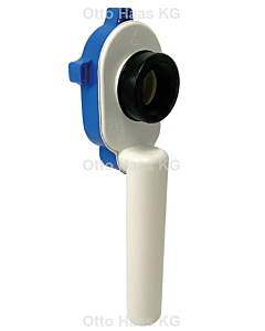 HAAS PE urinal suction siphon 6290 DN 50 vertical drain, odor trap