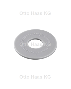 HAAS silicone lifting bell seal flushing valve 7293 inside 20.5 mm/outside 58 mm for Jomo, gray